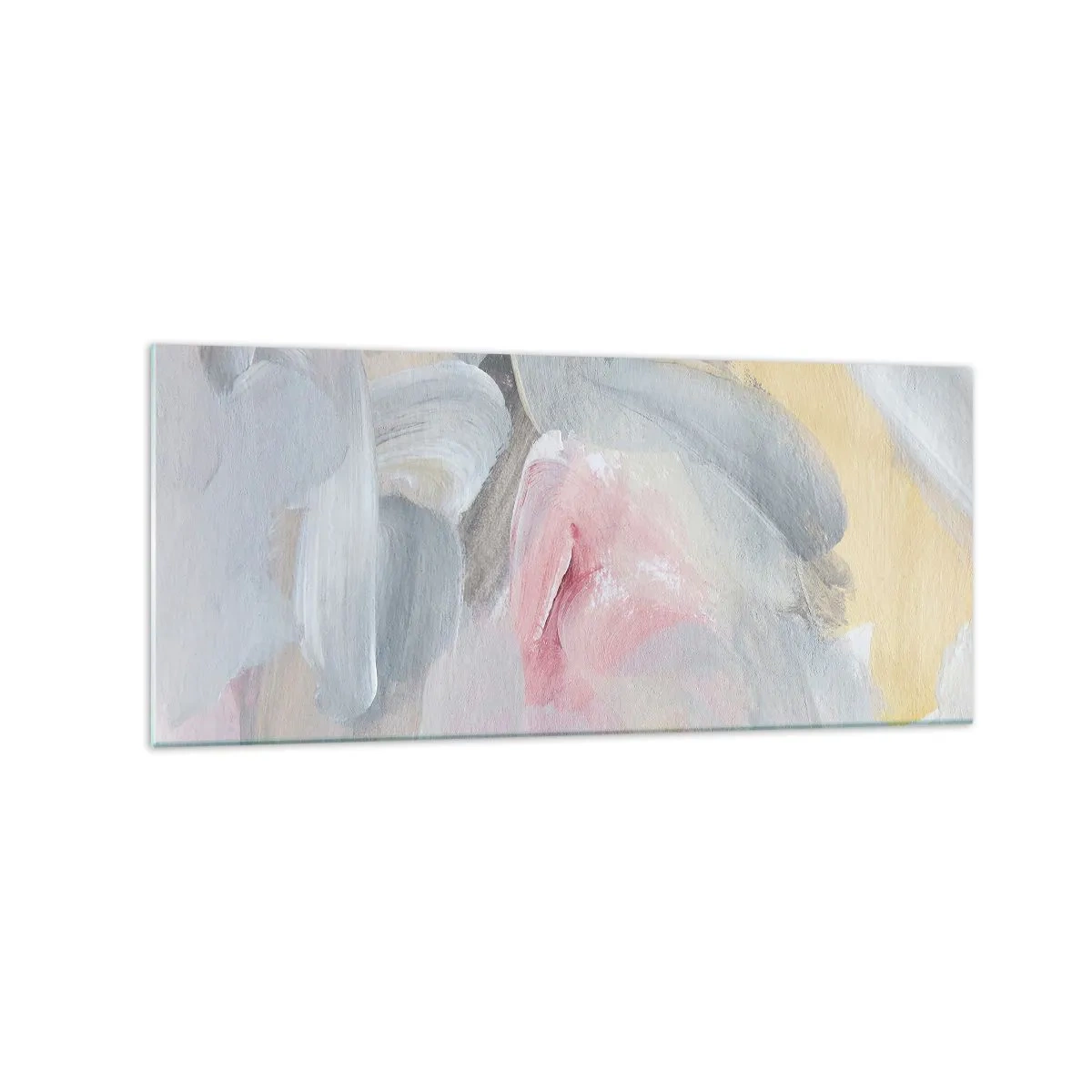 Billede på glas - I en pastelfarvet verden - 120x50 cm