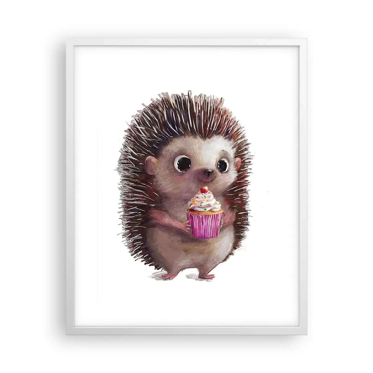 Plakat i hvid ramme - Fejring er hver dag - 40x50 cm