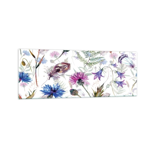 Billede på glas - Polsk herbarium - 140x50 cm