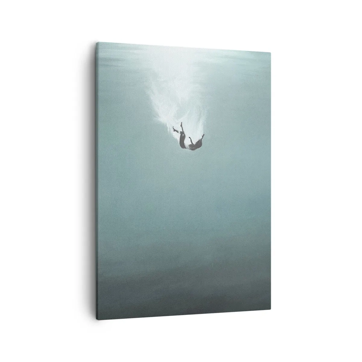 Lærredstryk - Billede på lærred - I havets favntag - 50x70 cm