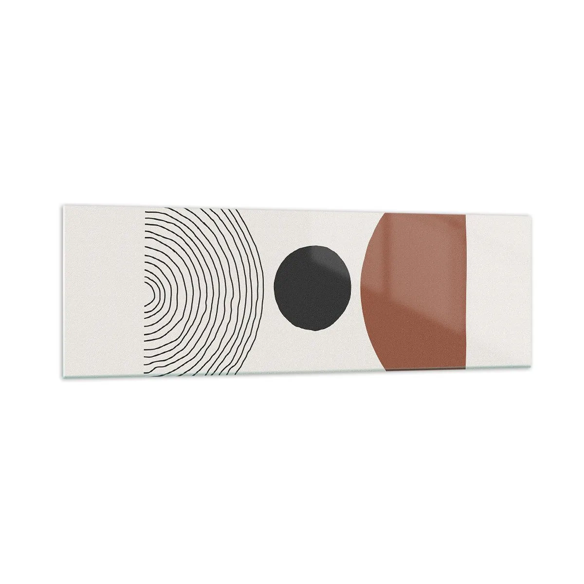 Billede på glas - I rampelyset - 160x50 cm