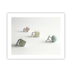 Plakat - Selve livet - 50x40 cm