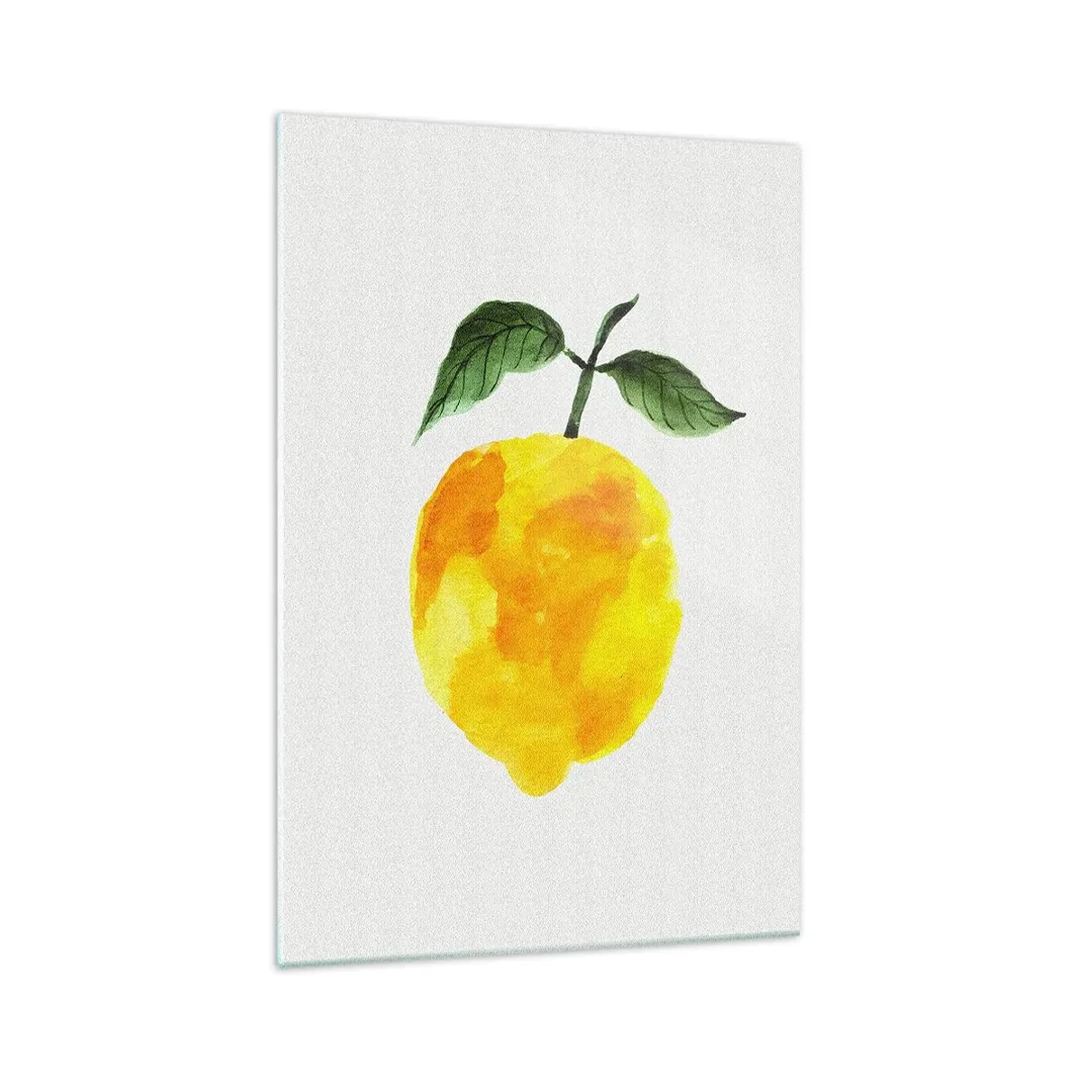 Billede på glas - Hvordan man kender smagen af solen - 70x100 cm