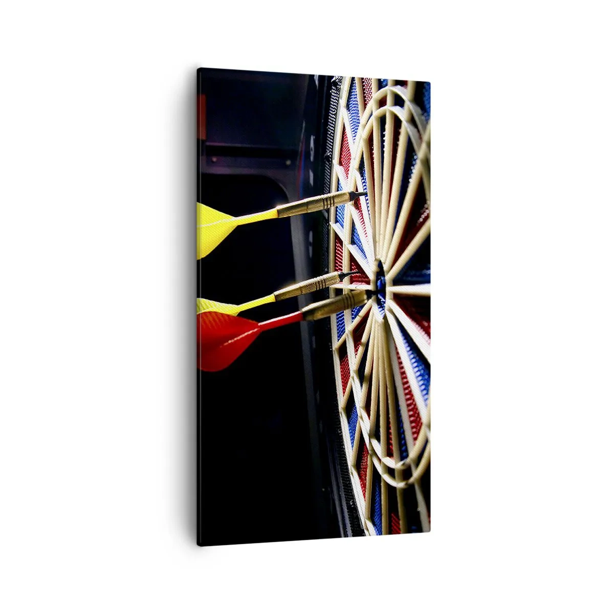 Lærredstryk - Billede på lærred - Lige til sagen - 55x100 cm