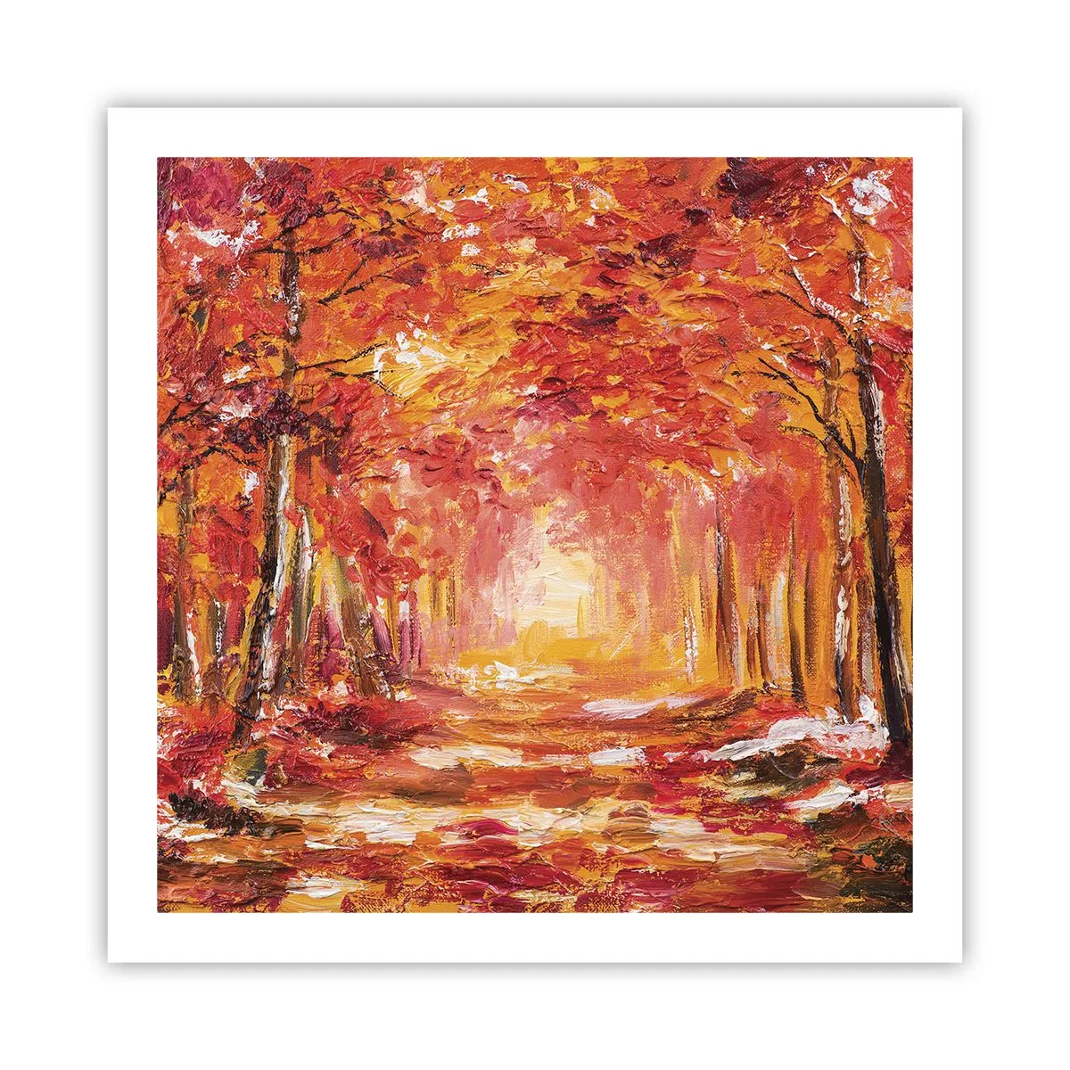 Plakat - Kobberskov - 60x60 cm