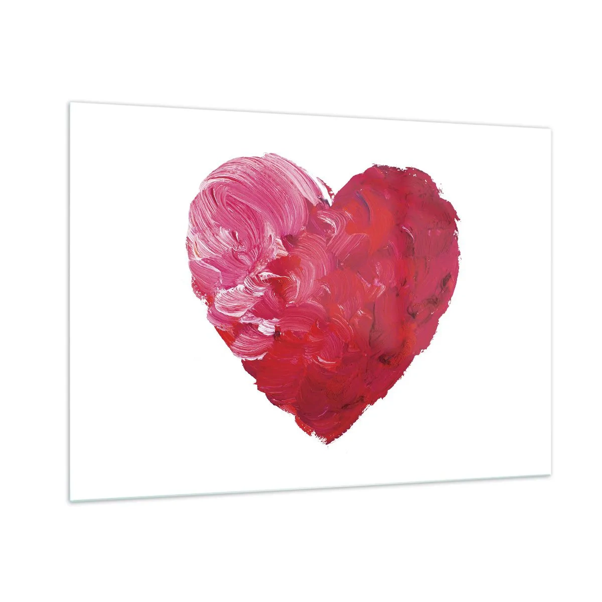 Billede på glas - All you need is love - 100x70 cm