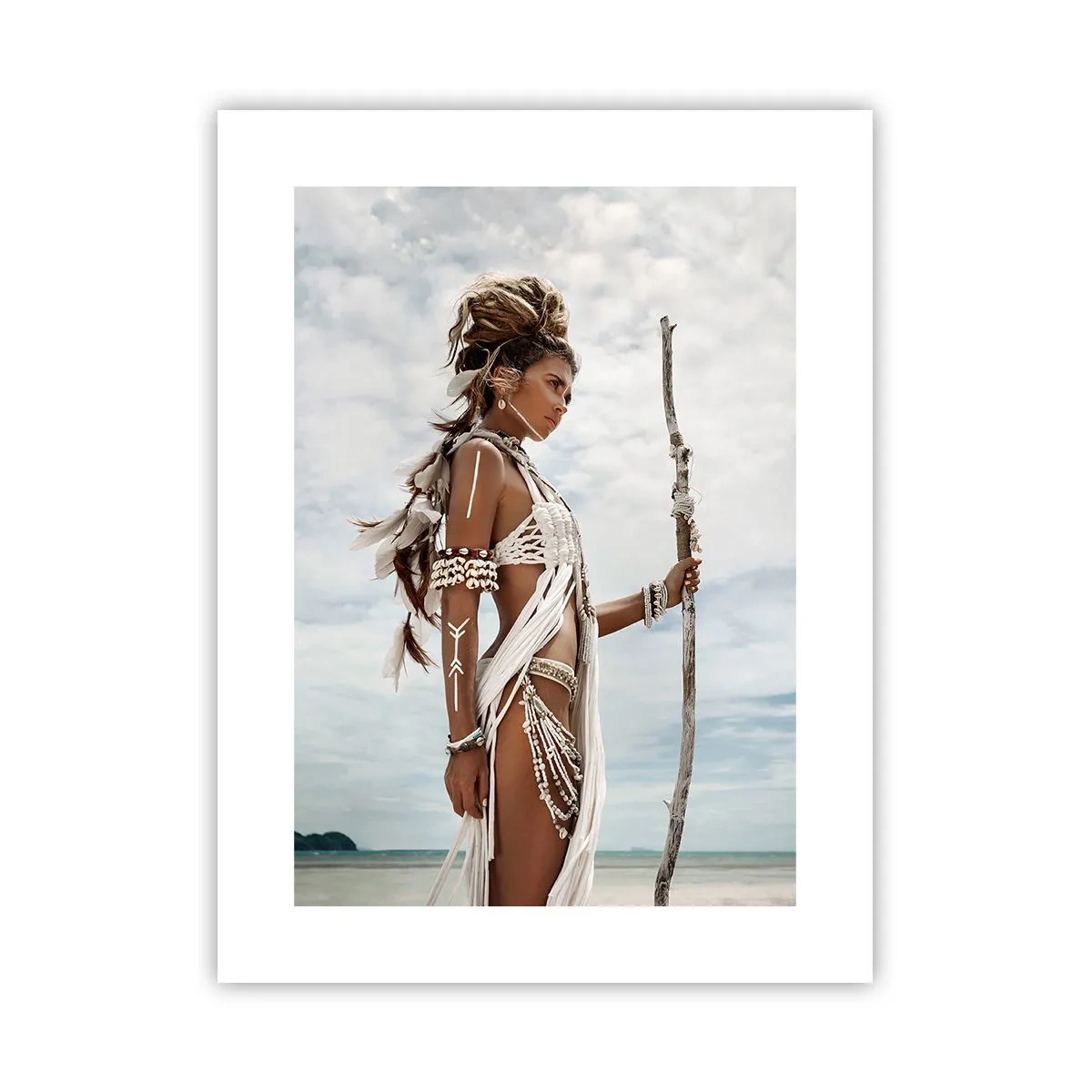 Plakat - Dronning af troperne - 30x40 cm