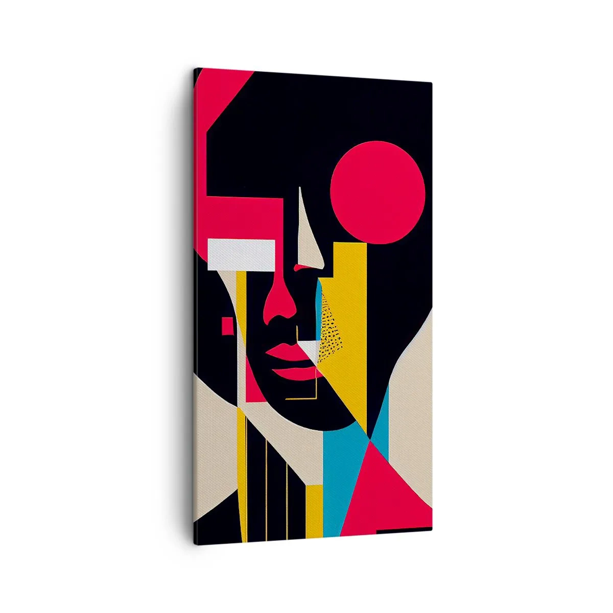 Lærredstryk - Billede på lærred - Hendes indre verden - 45x80 cm