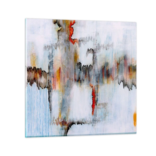 Billede på glas - En pind på vandet - 30x30 cm