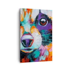 Lærredstryk - Billede på lærred - Kun gode følelser - 80x120 cm