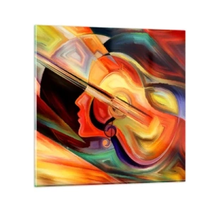 Billede på glas - Og alt er i orden - 60x60 cm