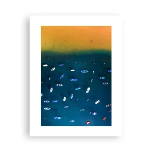 Plakat - En ferieleg - 30x40 cm