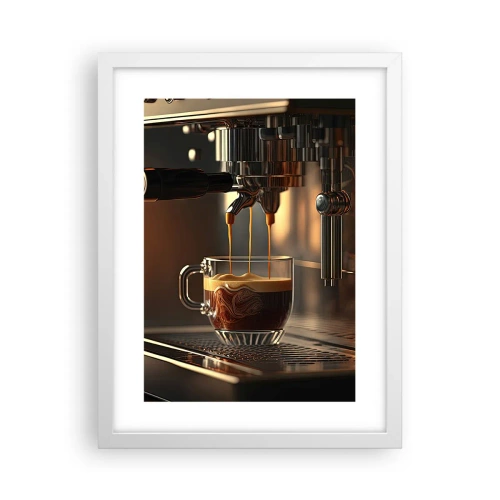 Plakat i hvid ramme - En sensuel blanding - 30x40 cm