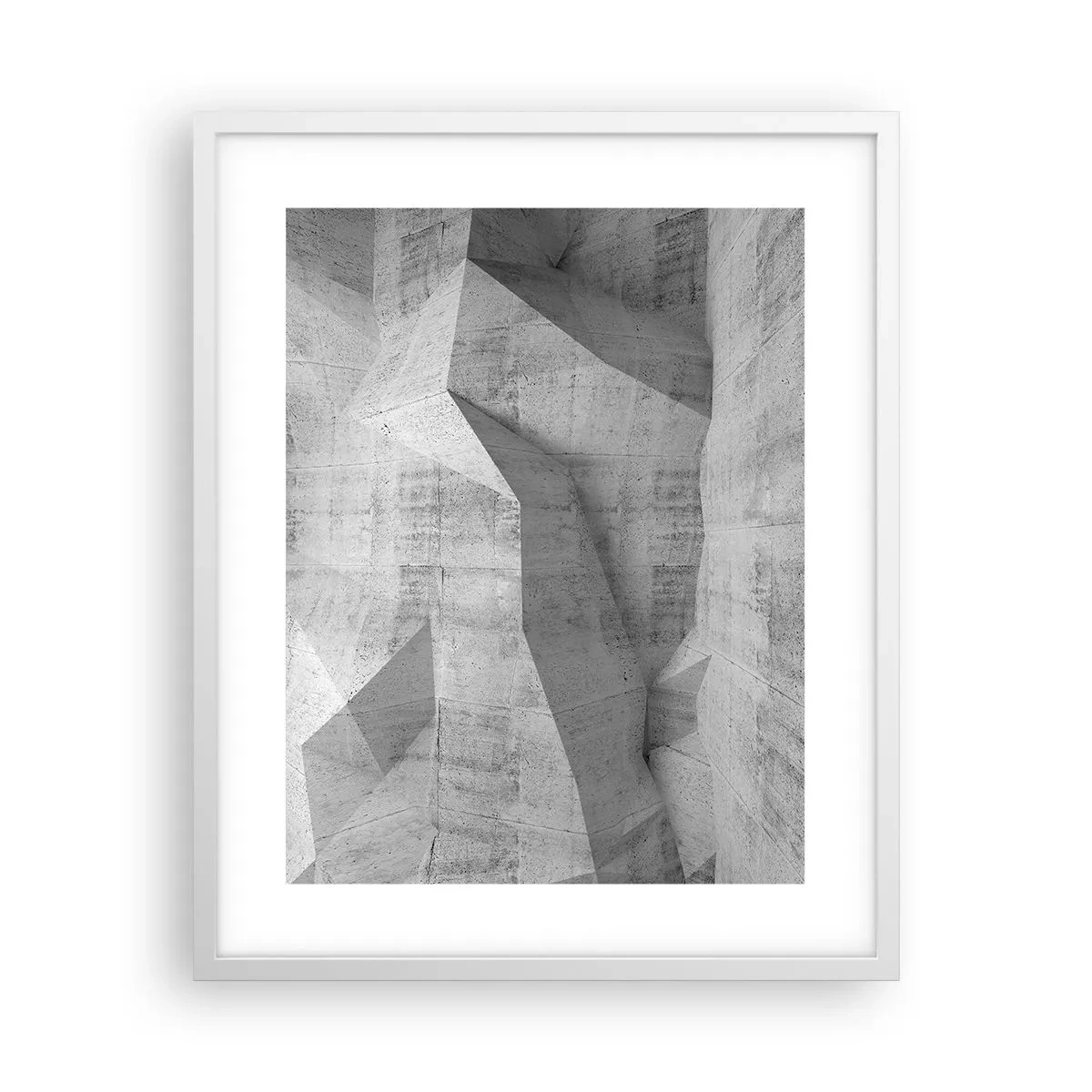 Plakat i hvid ramme - En ægte udfordring - 40x50 cm