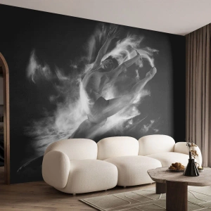 Fototapet Premium Sand - Stoppet under flyvning - Danser, Ballet, Kultur - 100x70 cm