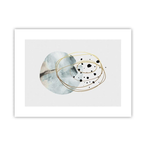 Plakat - I rummets favntag - 40x30 cm