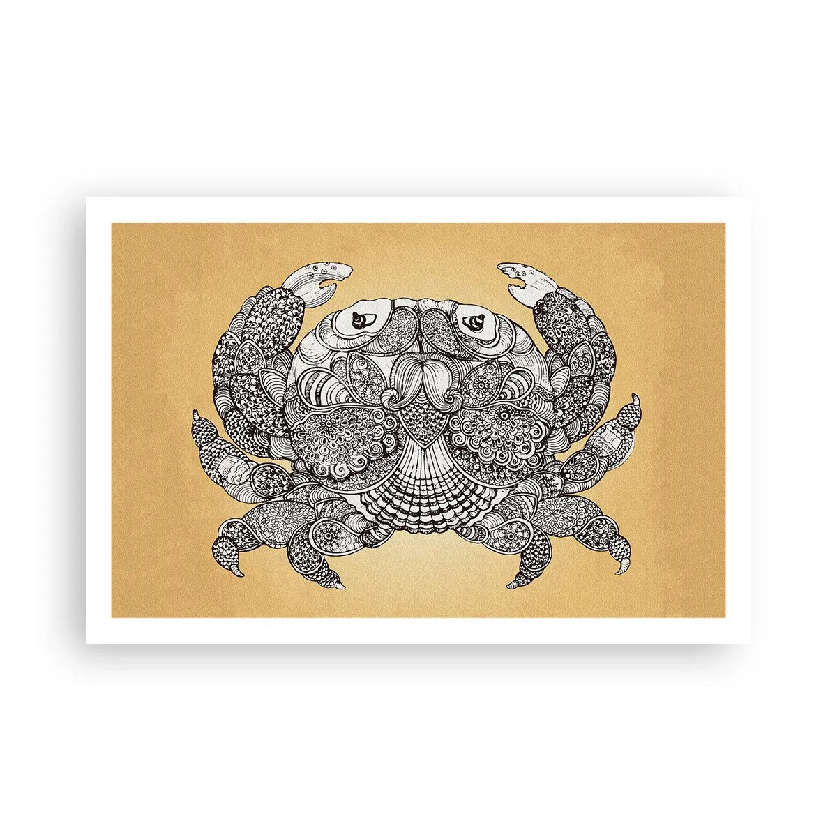 Plakat - Fortællinger om hr. krabbe - 91x61 cm