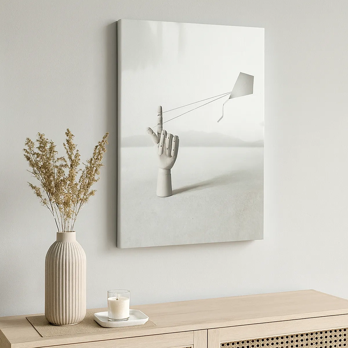 Lærredstryk - Billede på lærred - Styrkeprøve - 50x70 cm