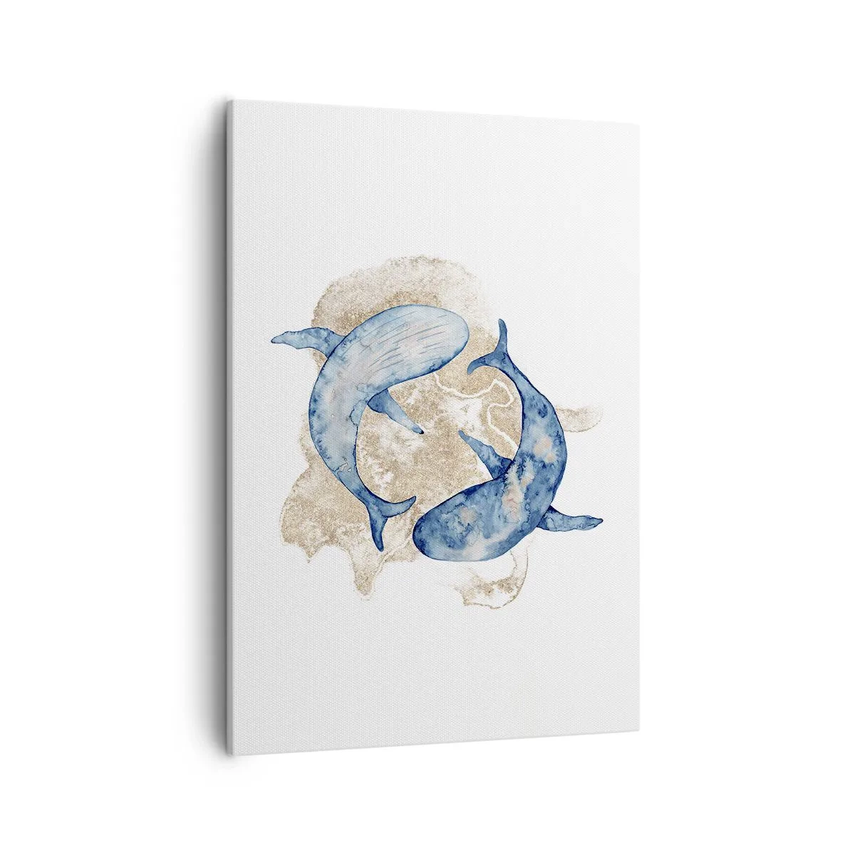 Lærredstryk - Billede på lærred - Venskab eller kærlighed? - 50x70 cm