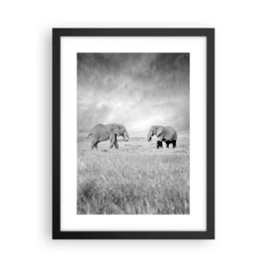 Plakat i sort ramme - Gråt er smukt - 30x40 cm