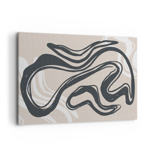 Lærredstryk - Billede på lærred - Multipliceret udtryk - 100x70 cm