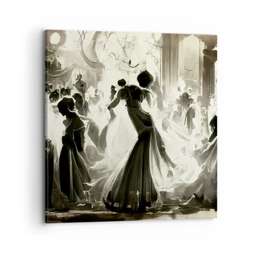 Lærredstryk - Billede på lærred - Den store maskerade - 70x70 cm