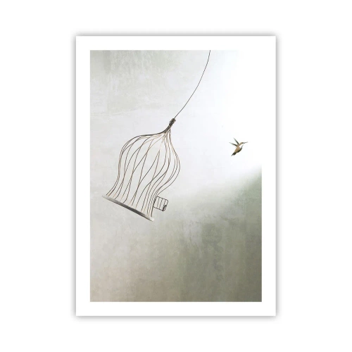 Plakat - I sit elementet - 50x70 cm