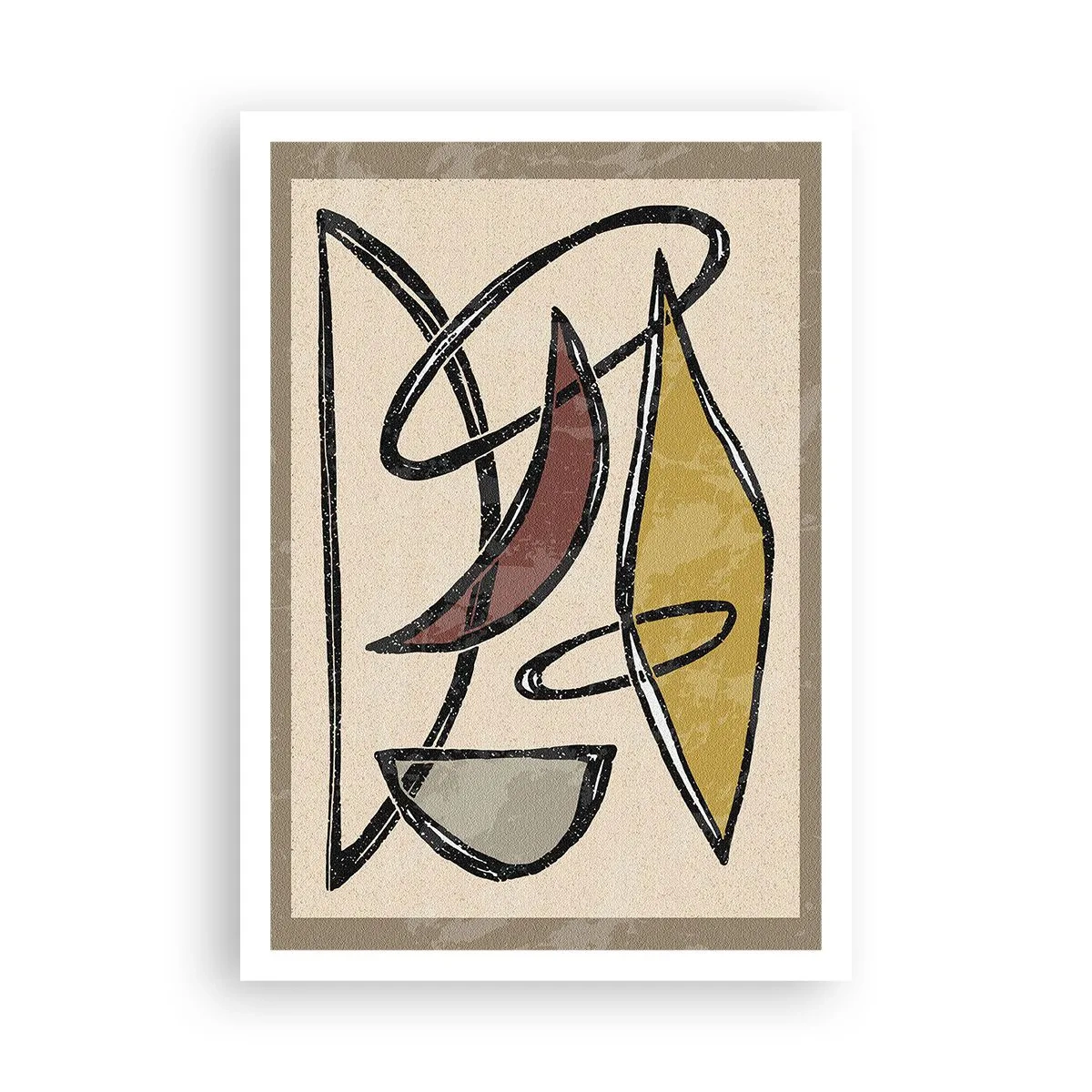 Plakat - Vertikaler og niveauer - 70x100 cm