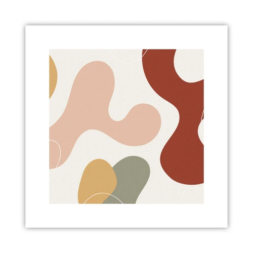 Plakat - Es eller flores? - 30x30 cm