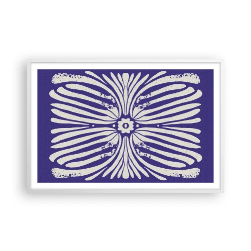 Plakat i hvid ramme - Etniske inspirationer - 91x61 cm