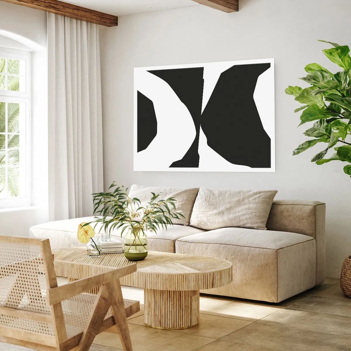 Plakat - Positiv-negativ - 70x50 cm