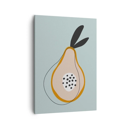 Lærredstryk - Billede på lærred - Trænge ind i tingenes natur - 50x70 cm