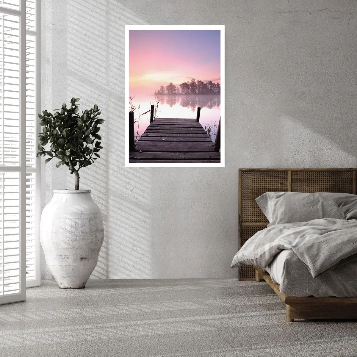 Plakat - Ud af den lilla tåge... - 50x70 cm