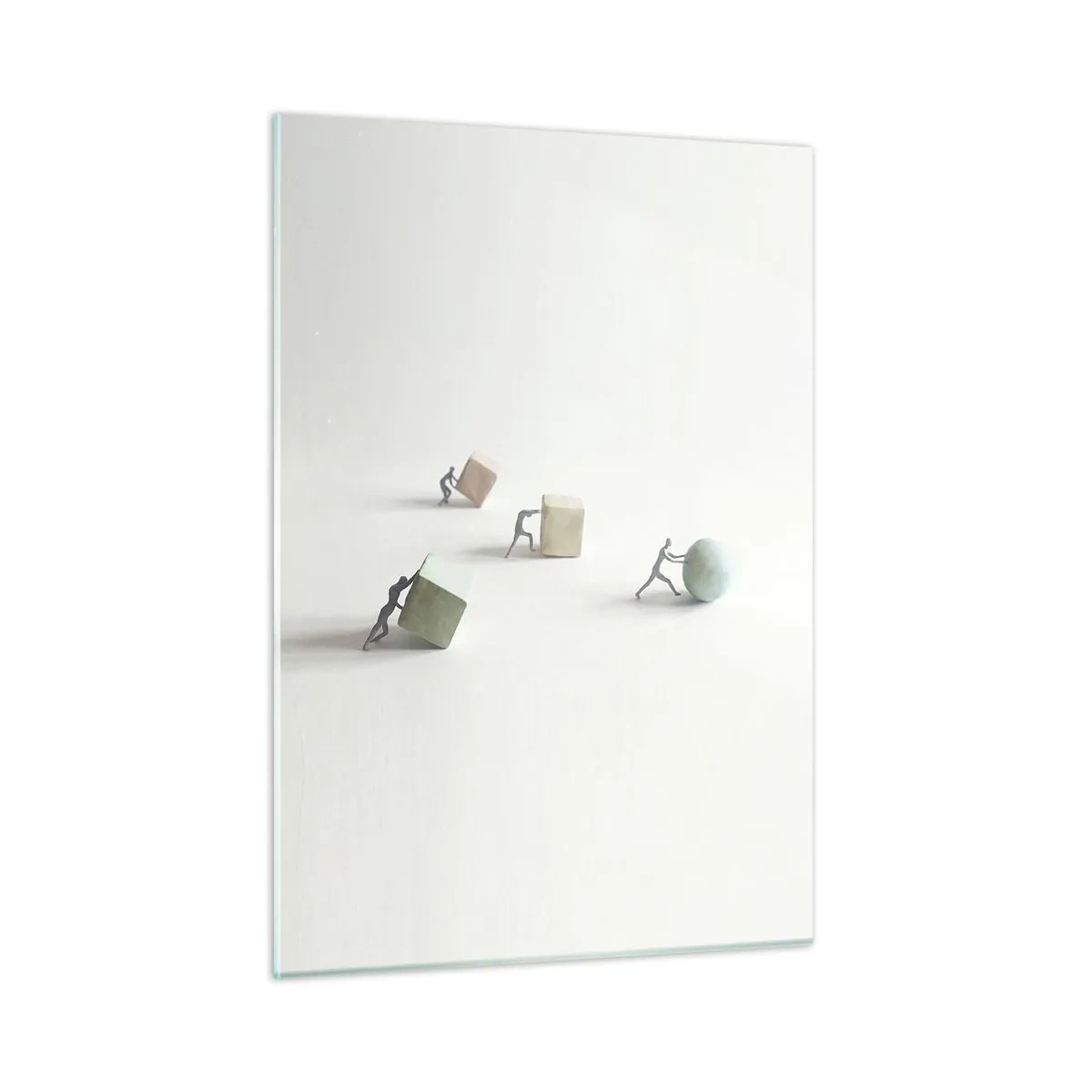 Billede på glas - Selve livet - 50x70 cm