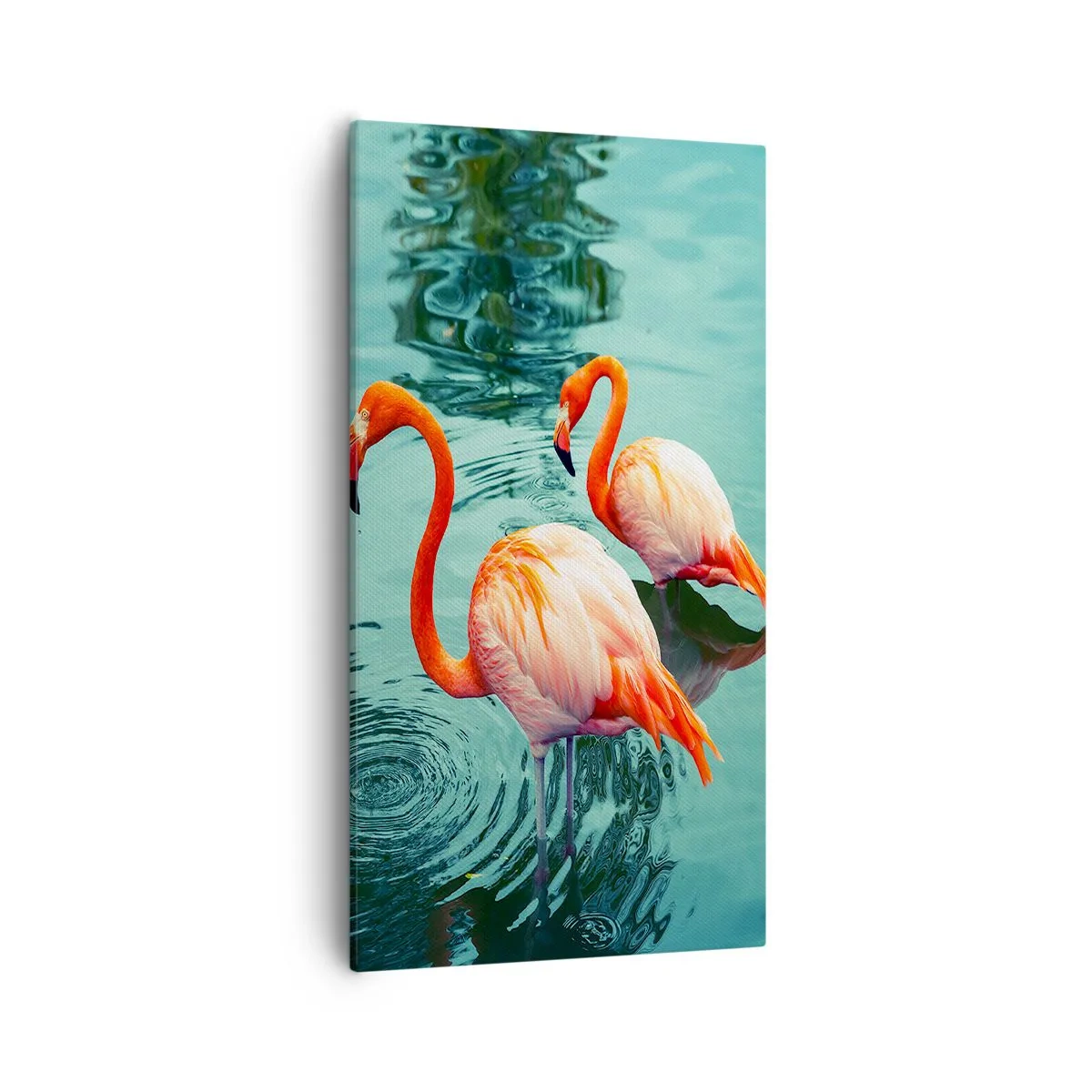 Lærredstryk - Billede på lærred - Vi er nu på mode - 55x100 cm