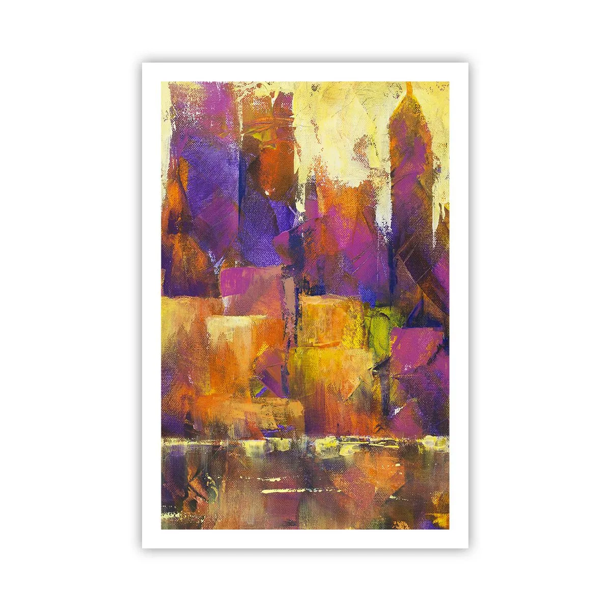 Plakat - Metropolitansk sammensætning - 61x91 cm