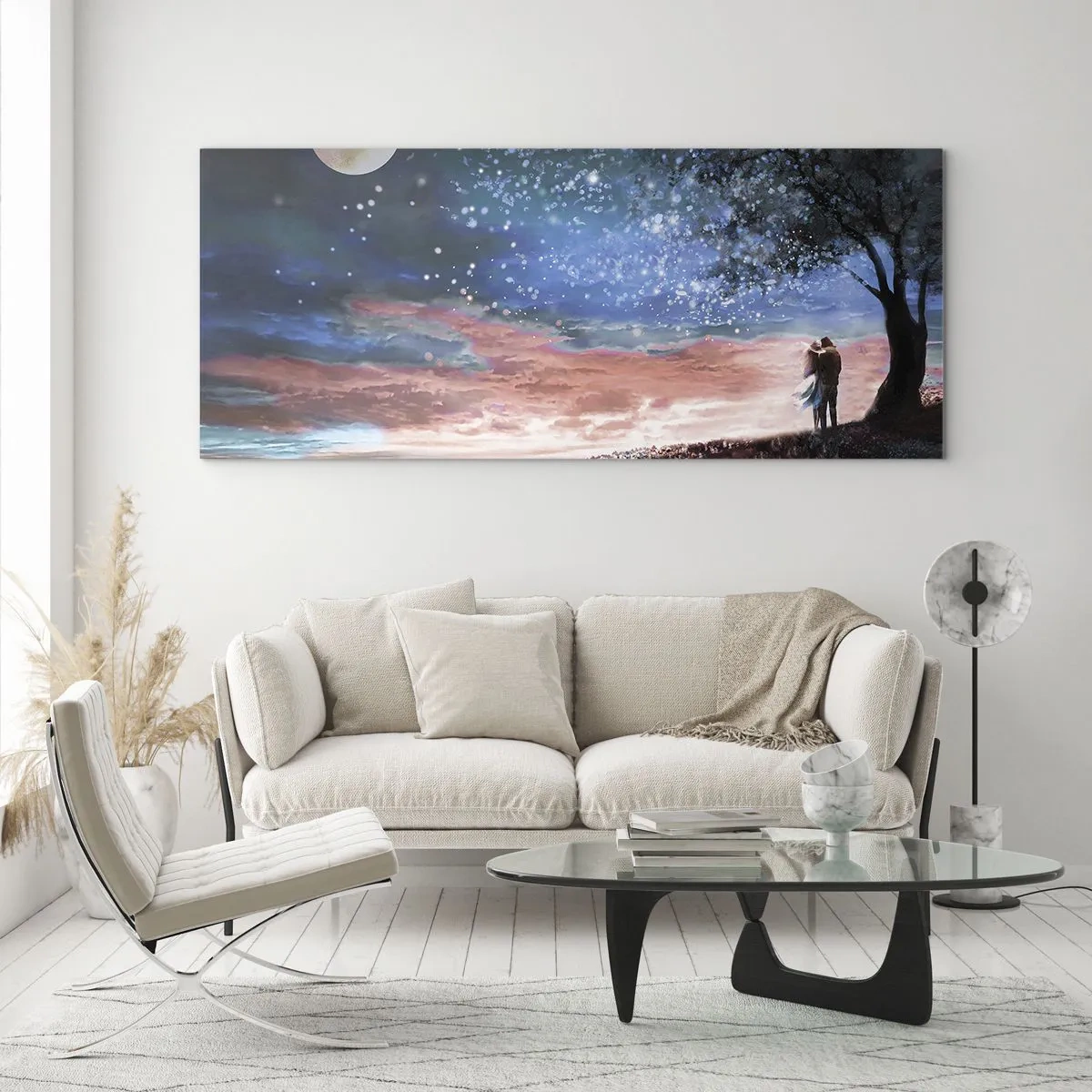 Billede på glas - En stjernepræstation - 120x50 cm