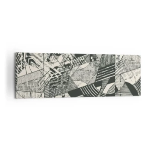 Lærredstryk - Billede på lærred - Nutidens dynamik - 160x50 cm