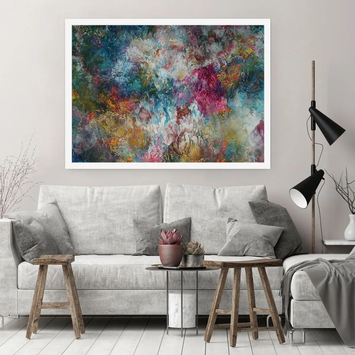 Plakat - I fuldt flor - 50x40 cm