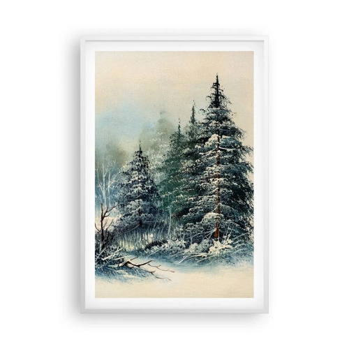 Plakat i hvid ramme - Klar til jul - 61x91 cm