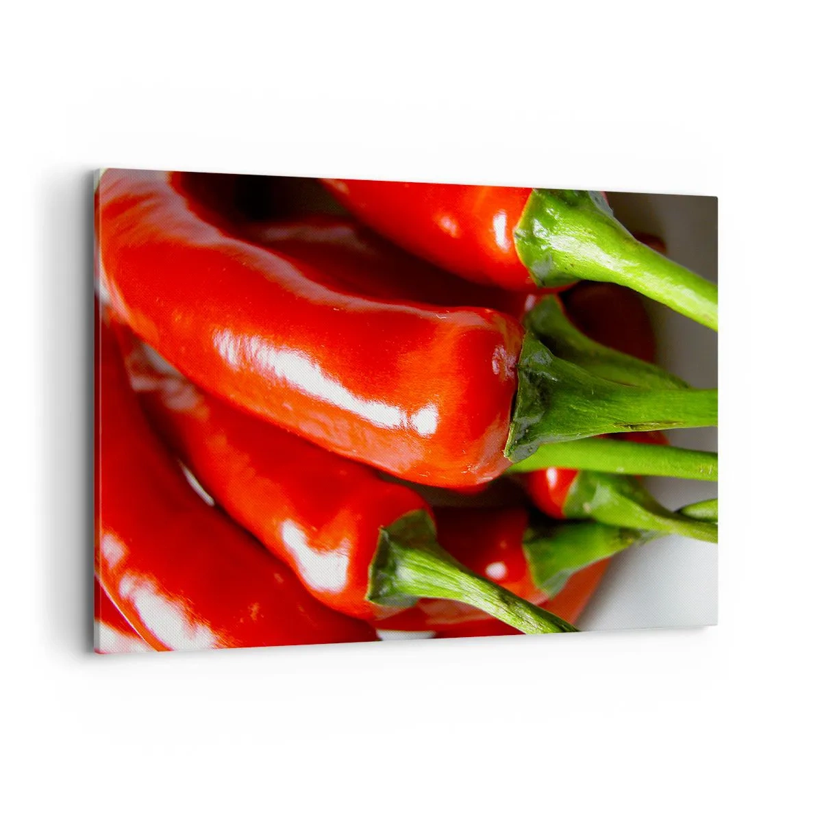Lærredstryk - Billede på lærred - Saftig, skinnende, glat - 100x70 cm
