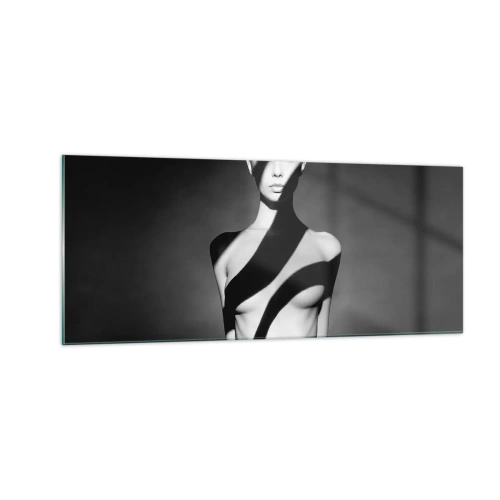Billede på glas - I blænding og skygge - 100x40 cm