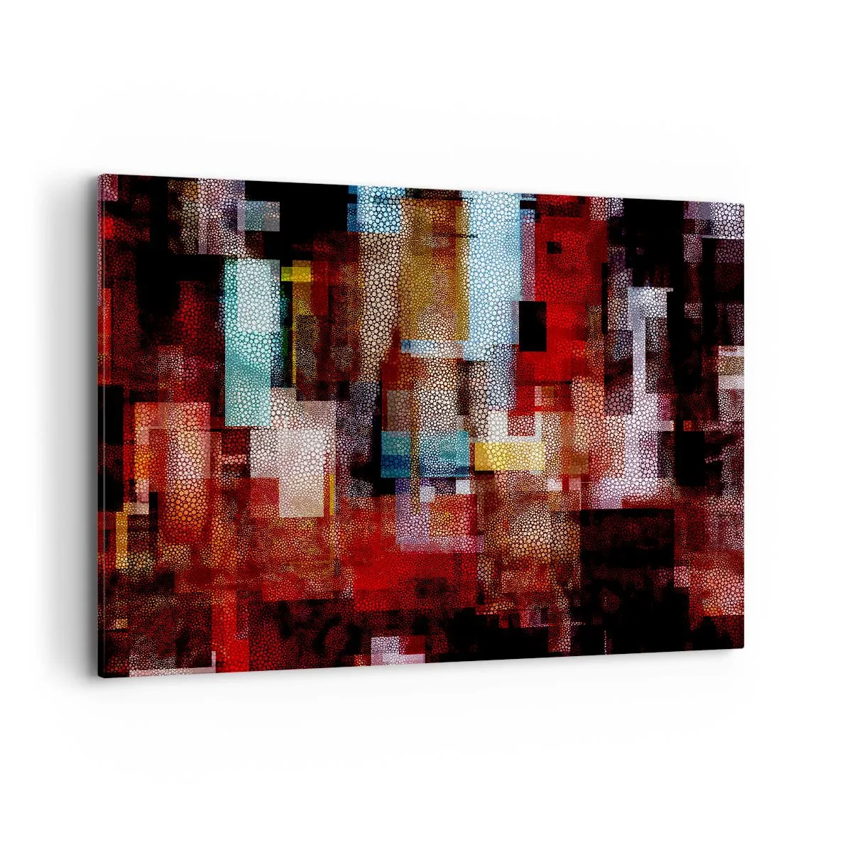 Lærredstryk - Billede på lærred - Forvirring med forvirring - 100x70 cm