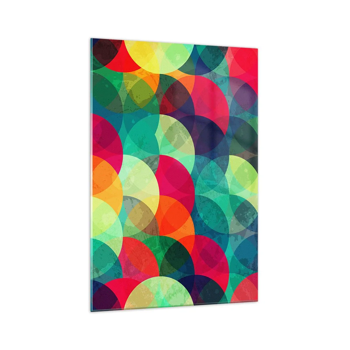 Billede på glas - Ind i regnbuens opstigning - 70x100 cm