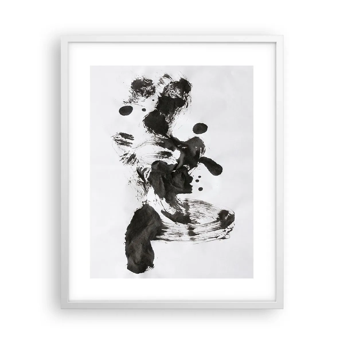 Plakat i hvid ramme - En metode i galskaben? - 40x50 cm