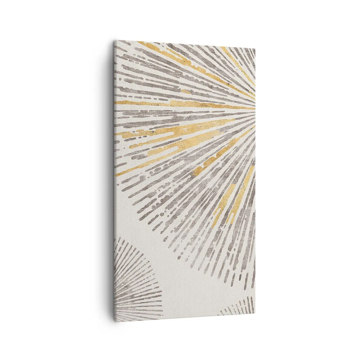 Lærredstryk - Billede på lærred - Skønheden i en rokke - 45x80 cm