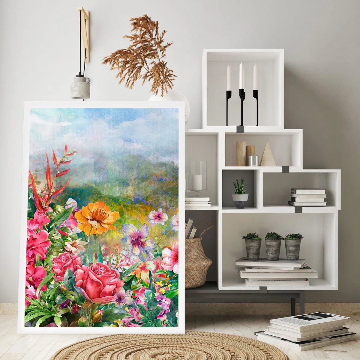 Plakat - En have, der er gået amok - 40x50 cm