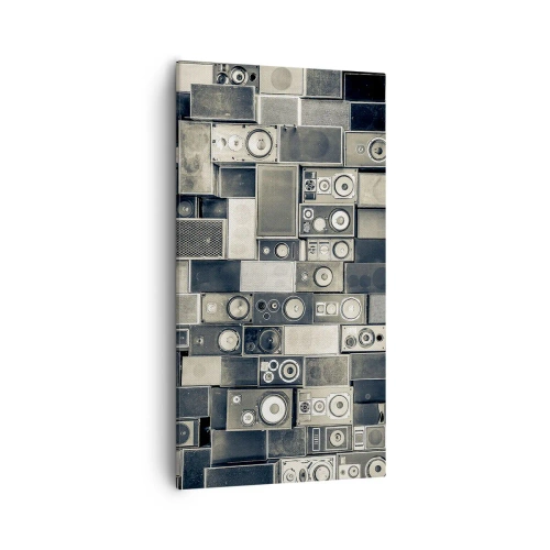 Lærredstryk - Billede på lærred - Og alt er i orden - 55x100 cm