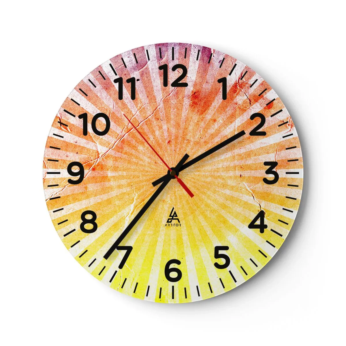 Vægur, Uret - Opgange og nedgange - 30x30 cm