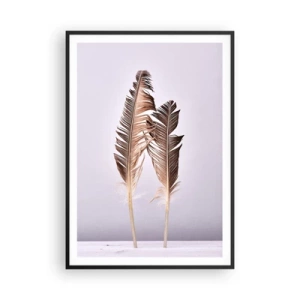 Plakat i sort ramme - Mod intetheden - 70x100 cm